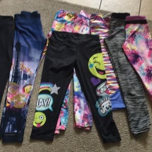 Bundle of 8 leggings size 14-16